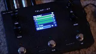 Teleport Looping Pedal - Quick Demo