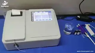 How to install and operate Bioevopeak Semi auto Biochemistry Analyzer, BA-SA-120?