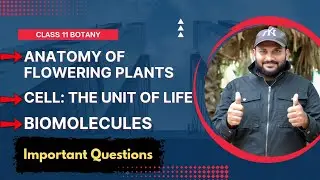 INTER 1st Year BOTANY Important Questions// 2025-26 // @backlogsbabai1797 // 