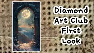 illuminated night by aulcair studio | diamond art club first look!