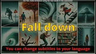 Fall down meaning with 5 examples