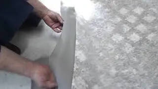 Carpet binding blind stitch wide border with NC 5