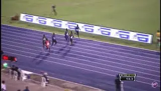 Christopher Taylor 18 YEARS OLD WINS MEN'S 200M 20.49 Ahead of Anaso Jobodwana and Lashawn Merrit