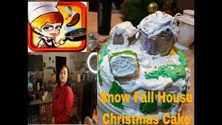 SnowFall House Christmas Cake|| Villege Cake || Christmas Special EP-4