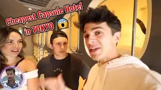 Cheapest Capsule Hotel in TOKYO 😱 Amp World Network