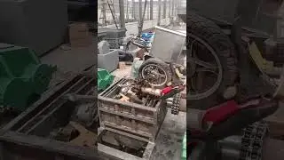 Small metal shredder has big energy#Metalshredder