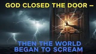 GOD CLOSED THE DOOR THEN THE WORLD BEGAN TO SCREAM
