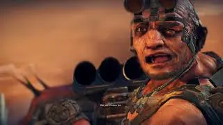 mad max end cutscene killing car and chumbucket
