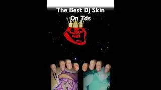The Best Dj Skin On Tds(My opinion) #roblox #towerdefensesimulator #trollface