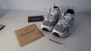 New Balance 530 UNBOXING {Sea Salt} #asphaltgold