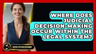 Where Does Judicial Decision-Making Occur Within the Legal System? - Justice System Explained
