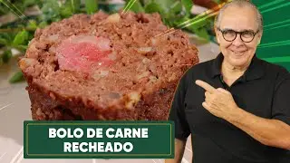 Fa&ccedil;a Voc&ecirc; Mesmo: Bolo de Carne Recheado Cremoso e Sem Segredos!