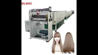 synthetic wigs yarn artificial wigs yarn fiber making machine eyelashes fiber/yarn/hair extruder
