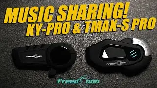 MUSIC SHARING ON KY-PRO & TMAX-S PRO FREEDCONN INTERCOMS