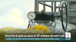 Republica Moldova a importat 5,6 milioane de metri cubi de gaze naturale, &icirc;n sistem revers