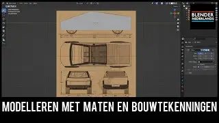 Modelleren met maten en bouwtekenningen