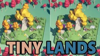 *Find the Difference* Puzzles - Relaxing TINY LANDS Gameplay - Episode 2 - Six(6) Puzzles