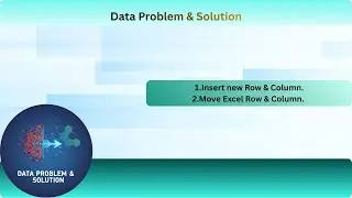 How to insert new Row and column & how to Move Excel row and column.