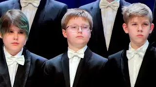 Московская хоровая капелла мальчиков - Verleih uns Frieden (Мендельсон); Здесь хорошо (Рахманинов).