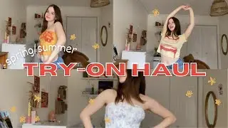 SPRING/SUMMER TRY-ON HAUL!! (garage + urban outfitters)
