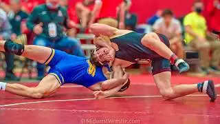 160 &ndash; John Thompson {G} of Sandburg IL vs. Luke Wesolowski {R} of Argo IL