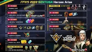FFWS 2022 Event Calendar | Free Fire World Series 2022Rewards