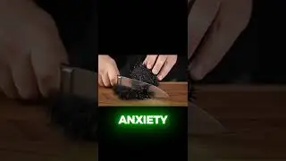 What Do Emotions Look Like Inside? 🔪 AI Slices Joy, Sadness & Anger | Abstract ASMR #shorts