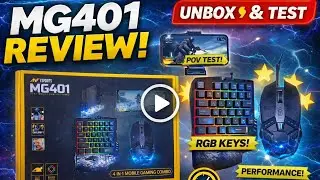 MG401 Gaming Setup Review 🔥 | Best Budget Gaming Combo for Free Fire