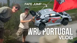 WRC PORTUGAL What it&rsquo;s like spectating | Fafe Jump, Amarante, BTS & A Dislocated Knee?!