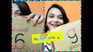 Glam Ego Box June 2017 Unboxing | NON HARMFUL CC Cream + Amazing Products @299 only.