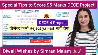 How to make DECE Project IGNOU Simran Gumber Level Up Learning