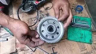 How to change the one way clutch replacement nd salf bearing  