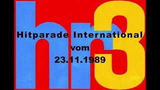 hr3 - Hitparade International vom 23.11.1989