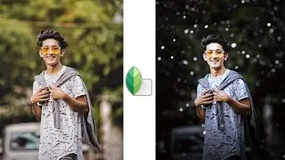 Snapseed Photo Editing Tutorial - White Bokeh effect - Snapseed Tutorial - Dark Tone