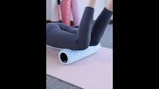Yoga Column Pilates Foam Roller Fitness Equipment for Leg Muscle Relaxation Back Massage 30/33/45cm
