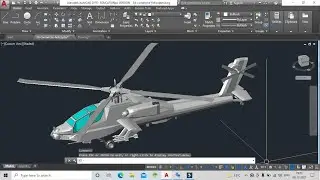 Design Helicopterin AutoCAD2018