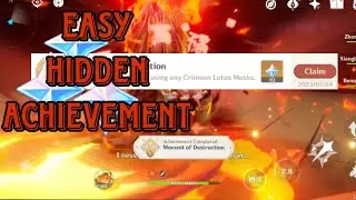 You only need a Pyro character for this Hidden achievement Genshin impact
