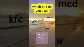 your favorite fastfood? #quizqueen #quizshow #quizforfun #quiztime #quizgames #quizgame #funquiz