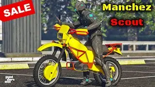 Manchez Scout Off-Road Motorcycle | Best Customization & Review | GTA Online | SALE NOW! | NEW