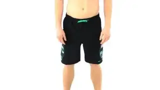 Nike Swim Men's Laser Stripes Splice Volley Short | SwimOutlet.com