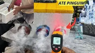 CUSTO ZERO - Ar Condicionado Caseiro que Congela At&eacute; Pinguim