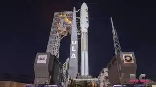 Sunset launch sends classified spy satellite to space