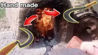 Hand made sickle with iron | Amazing skill | hand made | Skilled workers