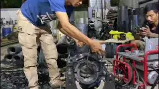 proses penyerutan elbow long radius 90&deg; OD 200 mm pn 20