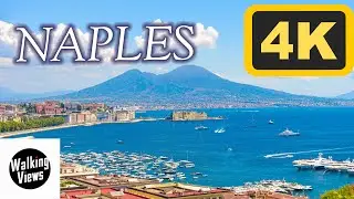 Naples - Colours, Streets and People. UHD 4K VIDEO with captions. Images and Videos.