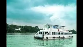 solar electric vessel made in Bangladesh, sustainable, eco friendly, fuel-less river craft for all.