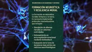 Neuro&eacute;tica en defensa: decisiones bajo presi&oacute;n y dilemas morales