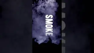 smoke effect|Vn video editor #short #ytshorts #textanimation #textreveal #vnvideoeditor #smokeeffect