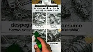 The 4 sensors you should clean to improve your engine ☝️💯🔴🔴 #mechanic #sensor #map #maf #engine