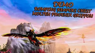 Guild Wars 2 - Opening 26 Romping Reapers Chests & Molten Phoenix Griffon